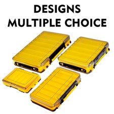 Double-Sided Tackle Box - Portable PP Storage...