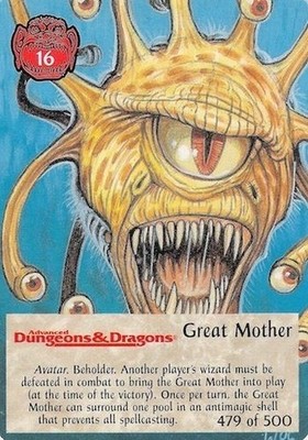 Great Mother 479/500 - 4th Edition Spellfire CCG TSR, Inc. 1996