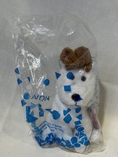 Vintage 1998 Avon Birthstone Plush November Scout The Terrier Ful O' Beans...
