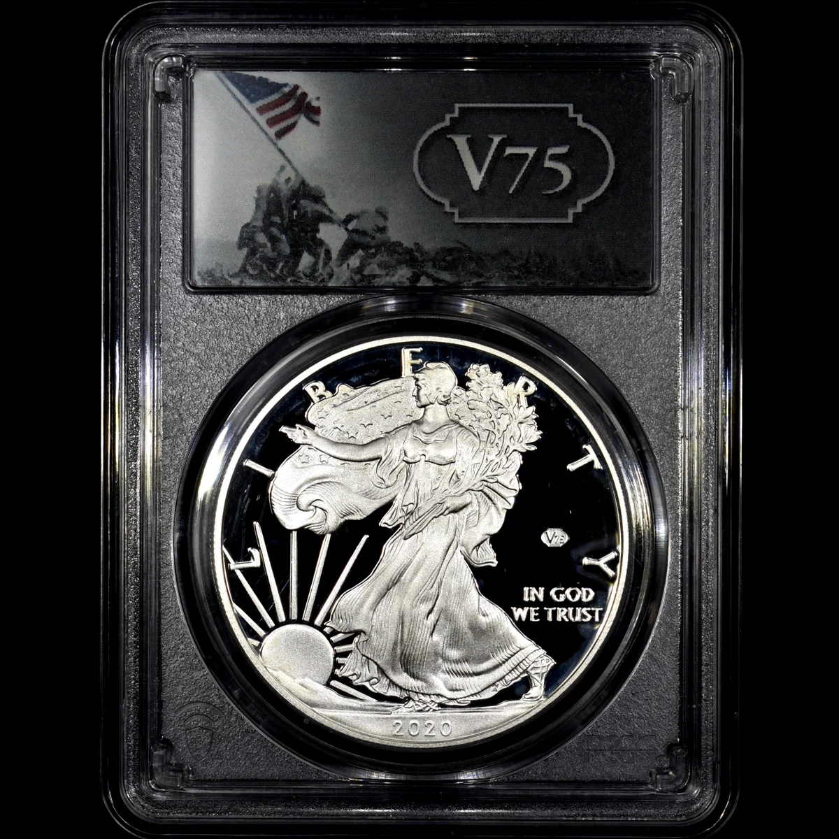 2020シルバー・イーグル・1ドルプルーフ銀貨PR70DCAM/トランプラベル American Eagle PR 70 Graded 2020 Silver Bullion Coins for sale | eBay