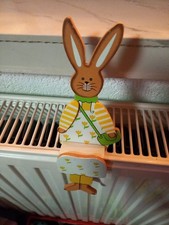 Ostern Kantenhocker Osterhase, Holz, 22 cm