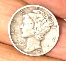 dime mercure 1931 S