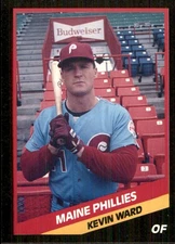 Kevin Ward 1988 CMC Maine Phillies #22 RC FREE SHIPPING AutographDen