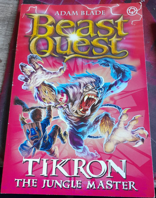 Beast Quest: Tikron The Jungle Master - Series 14 - Book 3,Adam Blade jb
