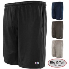 Big Men's Champion Lightweight Cotton Jersey SHORTS 3XL 4XL 5XL 6XL