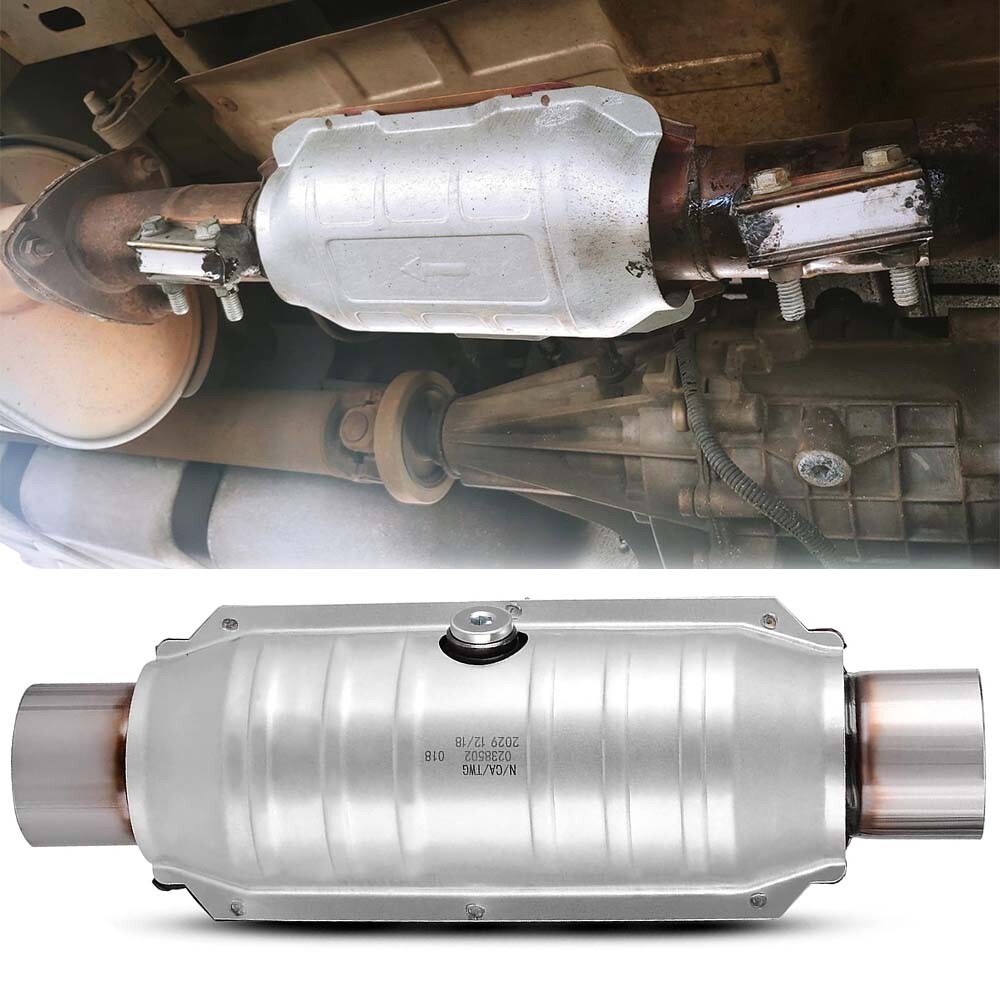 2.5&quot; Catalytic Converter EPA Approved Weld-On w/Heat Shield For 