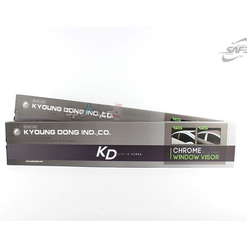 K-716 Chrome Window Sun Visor Cover Molding for Kia Sportage R 2011-2016 - Picture 7 of 7