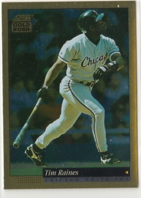 1994 Score - Tim Raines #379 Gold Rush