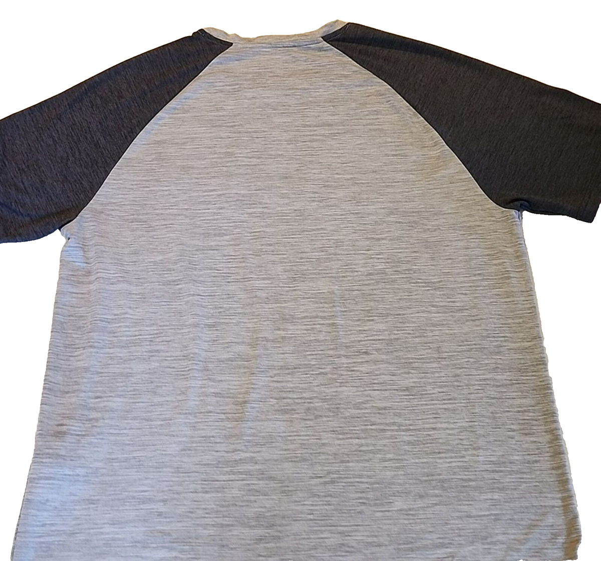 ZeroXposur Men's Two Tone Gray Short Sleeve Crew Neck T