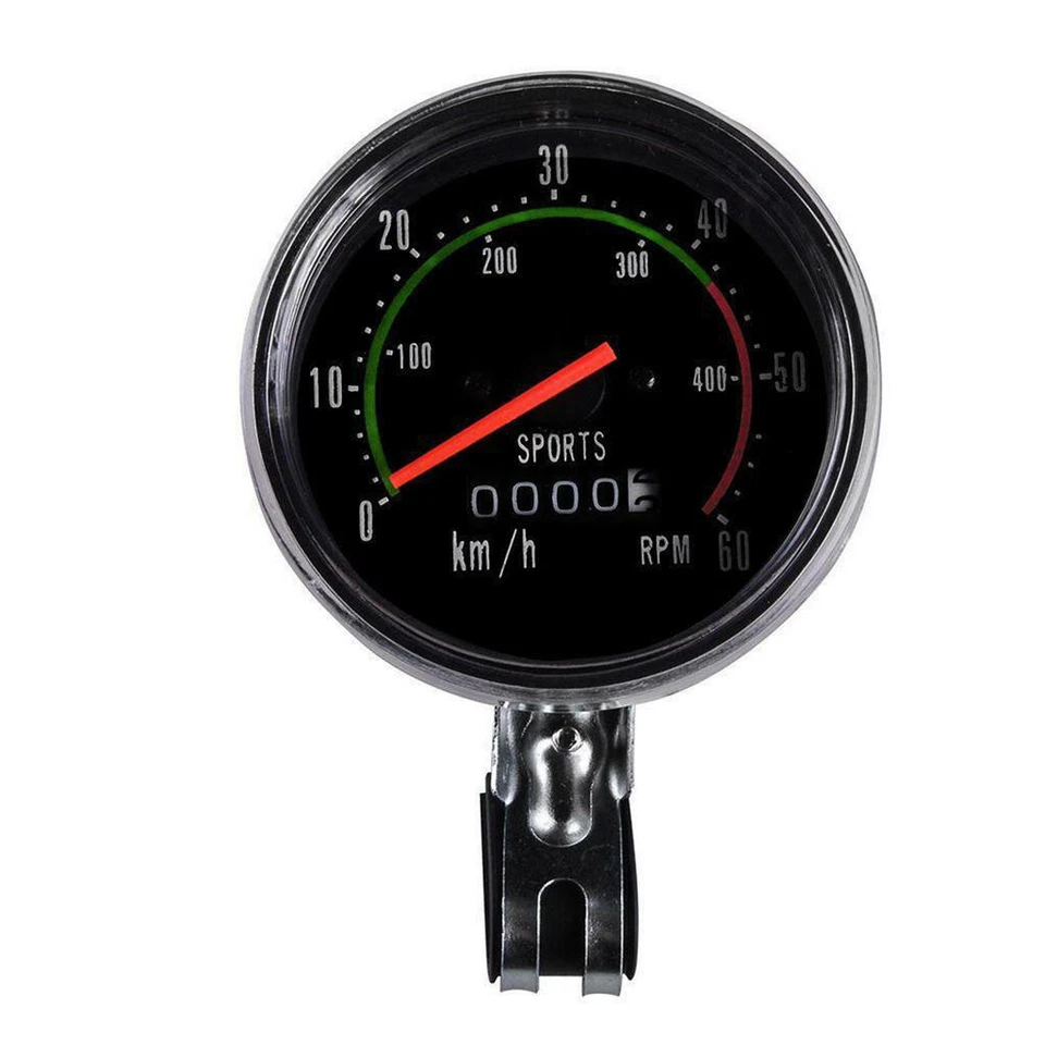 Old School Style Bicycle Speedometer Analog Odometer Classic Style For Bike UK - Image 2 of 4