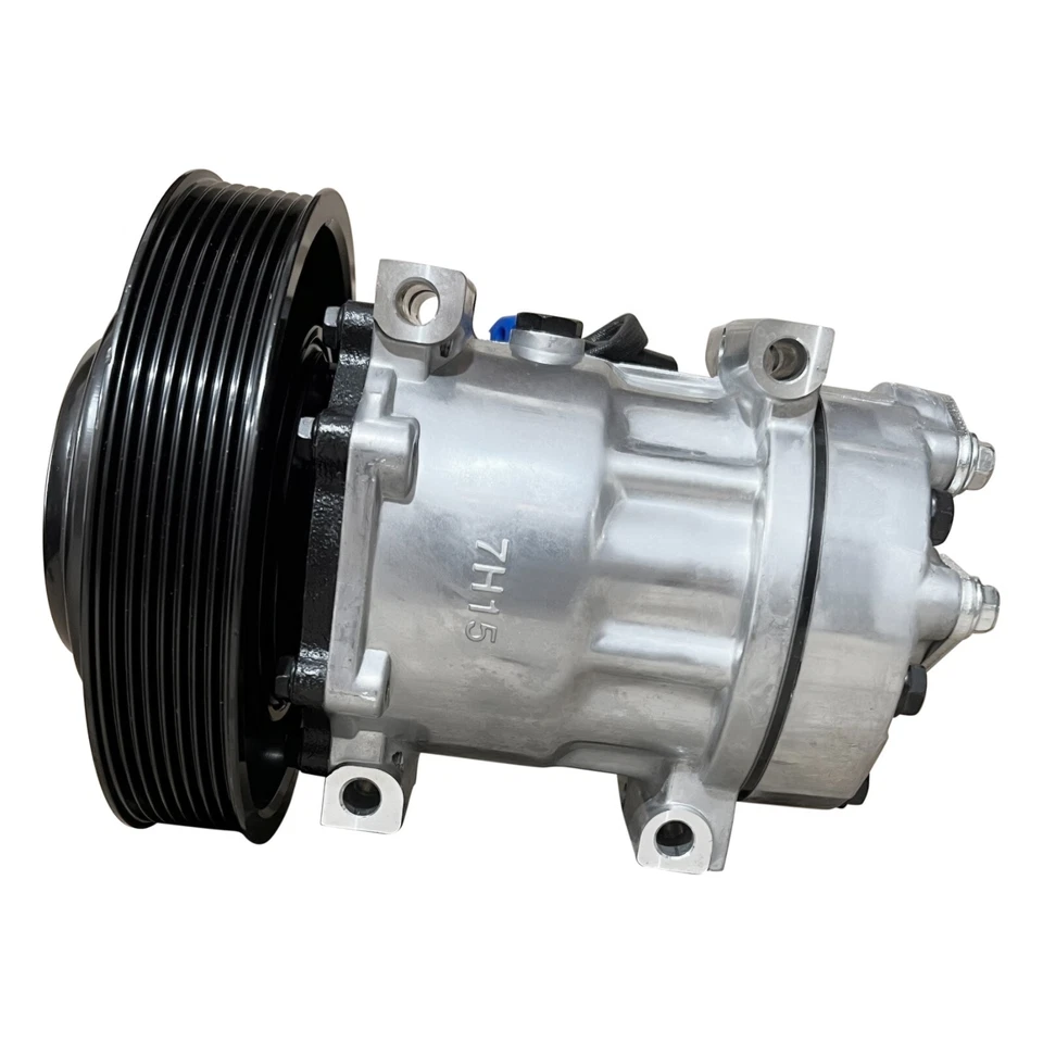RYC New AC Compressor AFH530 Fits Volvo VHD 2008 2009 2010 2011 2012 2013 2014 - Image 2 of 4