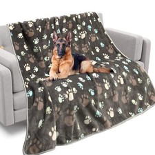 Rezutan Upgraded Dog Blankets for Large Dogs Dog Cat Flannel Blankets Washabl...