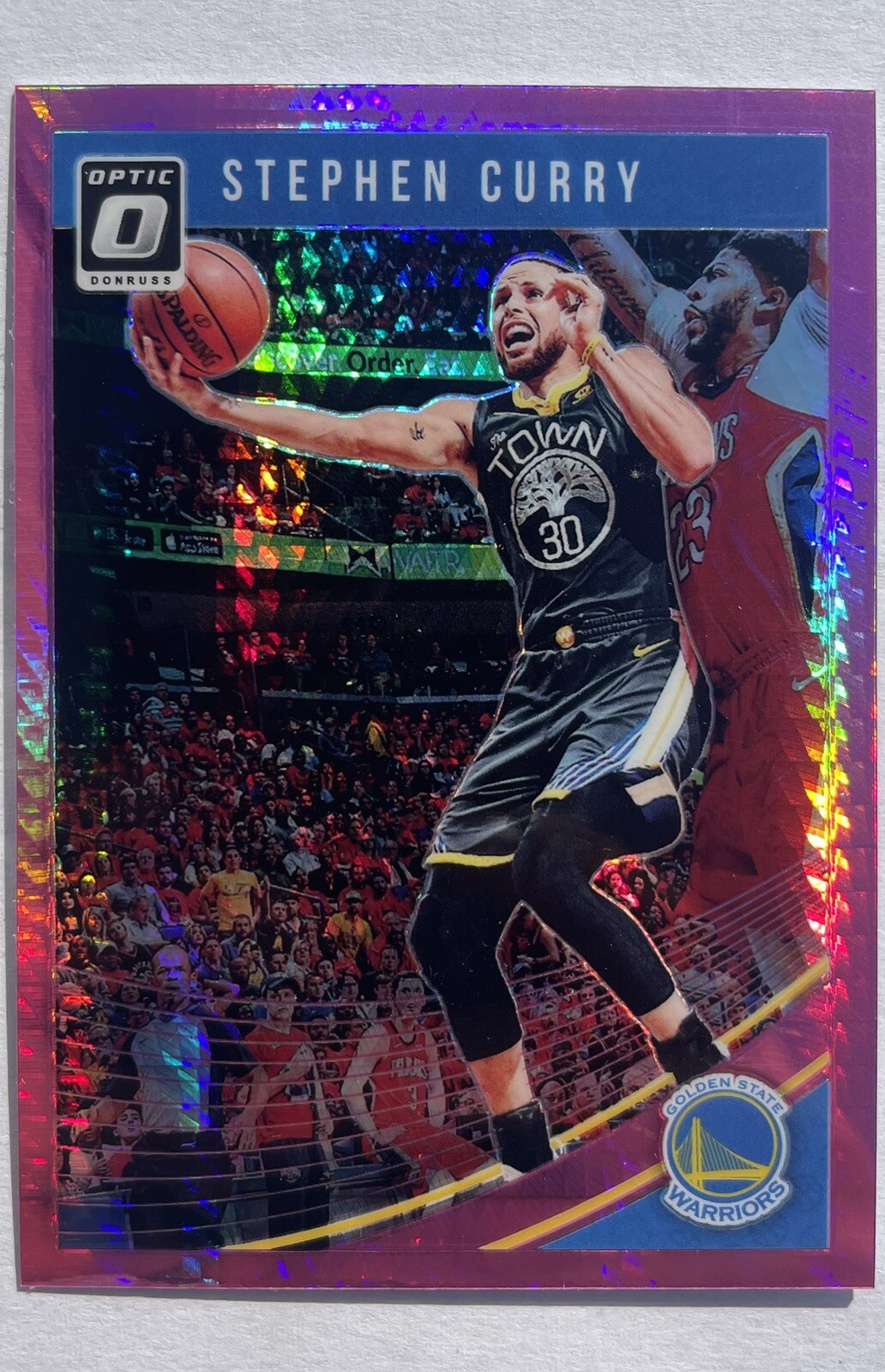 Stephen Curry 2018 Panini Donruss Optic Hyper Pink #2