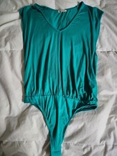 free people intimately free bodysuit Green Thong size small