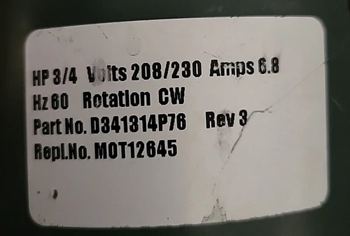 OEM GE TRANE MOT12645 037O5N ECM MODULE HVAC USA 🇺🇸 SELLER FREE SHIPPING...