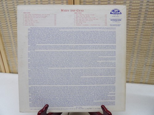 Wiley Walker Gene Sullivan Radio Favorites Volume 1 Old Homested Records - Picture 3 of 5