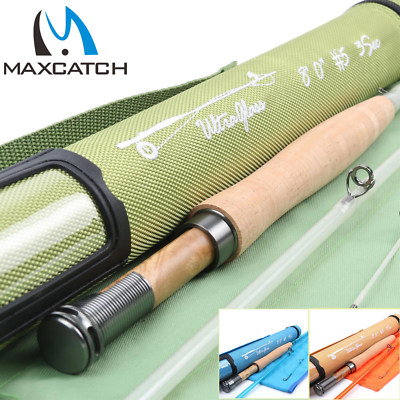 Maxcatch 3/4/5/6/8WT Fliegenrute Glasfaser S-glass Blank Semiparabolische Aktion
