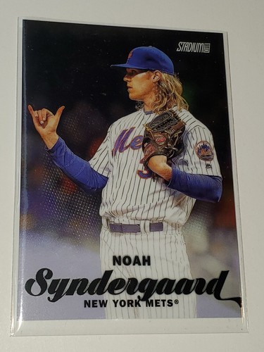 Noah Syndergaard [Refractor] #SCC-43 2017 Stadium Club Chrome card