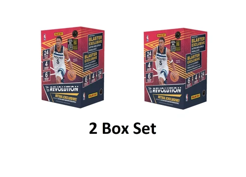 🔥 2x 2024-25 Panini NBA Revolution Blaster Box 🔥 Factory Sealed – Ships Fast!