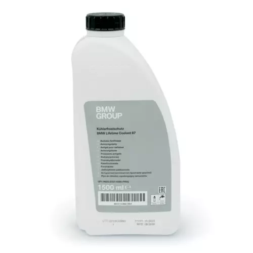 Original BMW Radiator Antifreeze Blue Green 1.5 Liters Nitrite-Free 83192211191