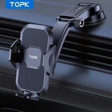 Universal Car Mount Phone Holder with Suction Cup Base DashboardStand For iPhone