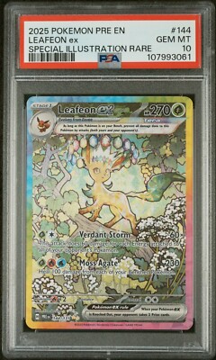 PSA10 リーフィア　LV.X 1ED DP4 2007 leafeon PSA 10 GEM MINT Leafeon LV. X HOLO Dawn Dash DP4 1st Ed