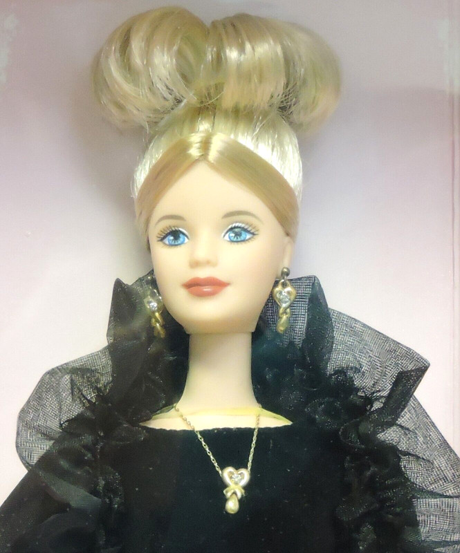 Definitely Diamonds Barbie 20204 Ser Merch 1st Fine Jewelry  MIB 1998 COA Stand