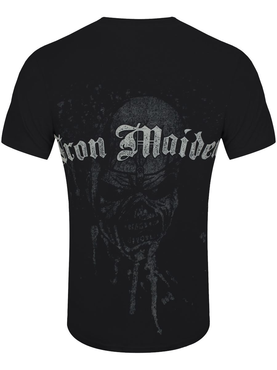 Iron Maiden Tshirt Sketched Trooper Men's Black eBay