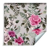 10M Vlies Tapete Rolle Bunte Rosen Natur Blumen Xxl 798