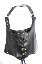Camisole/Bustier Faux Leather 2XL Runs Small