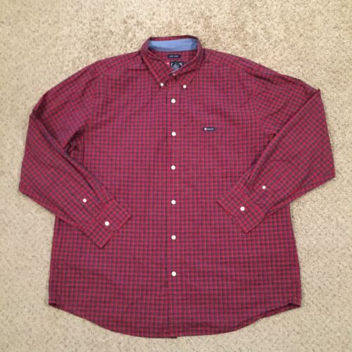 Chaps Easy Care Button Up Shirt Mens XL Long Slee… - image 1