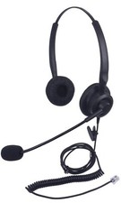 Audicom H201STAC Corded Office Telephone RJ Headset Flexible Noise Canceling A4