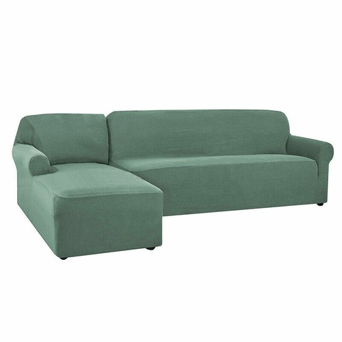 Jacquard Sofa Cover for Living Room Corner Slipcover Stretch Elastic Couch Cover - Picture 18 of 23