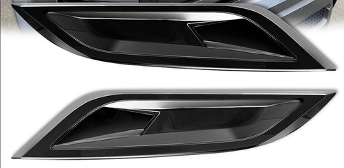 Glossy Black Engine Hood Air Outlet Vent Cover For Land Rover Defender 2020-23 - Picture 3 of 8