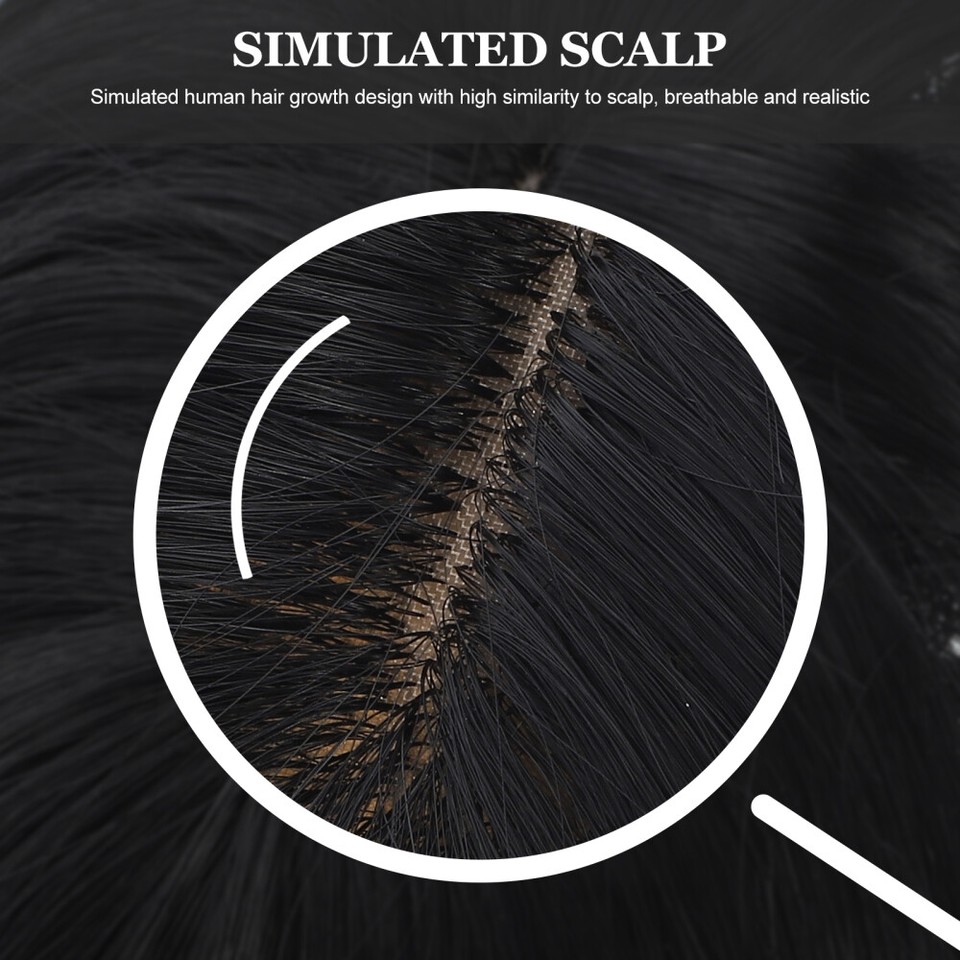 Hair Piece Clip On Topper Hair Piece Women Thinning Hair Wiglet Clip