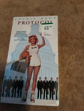 Protocol (VHS 1984) Goldie Hawn Chris Saradon New Sealed