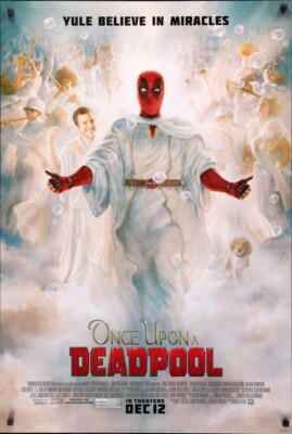 Deadpool 2 Once Upon A Deadpool original DS movie poster - 27x40 D/S 2018