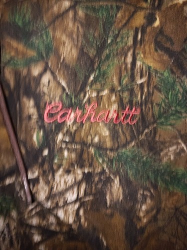 Carhartt Womens 101216 977 Realtree Camouflage Hooded Jacket Size Medium 8/10 - Picture 9 of 10
