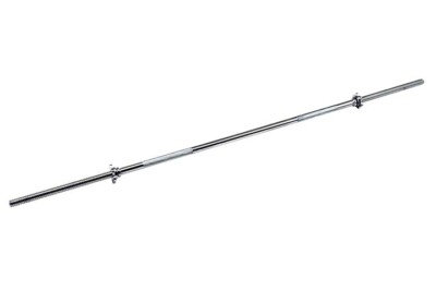Asta Bilanciere Palestra Acciaio Cromato 180 Cm Con Chiusura A Vite Corsport