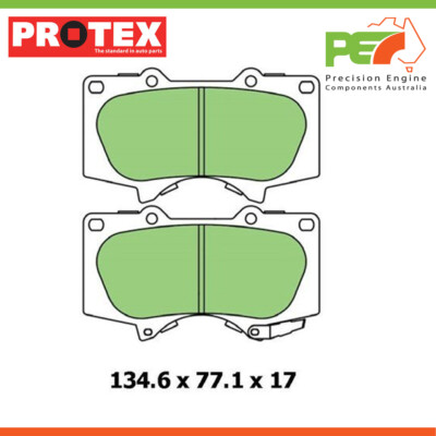 New PROTEX Ultra DISC BRAKE PAD SET For TOYOTA HILUX 2.8 D [GUN123] 2.8L