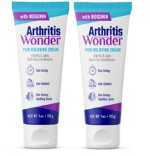 (2 Pack) Arthritis Wonder Cream for Joint Pain Relief with Wogonin,  EXP 05/2025