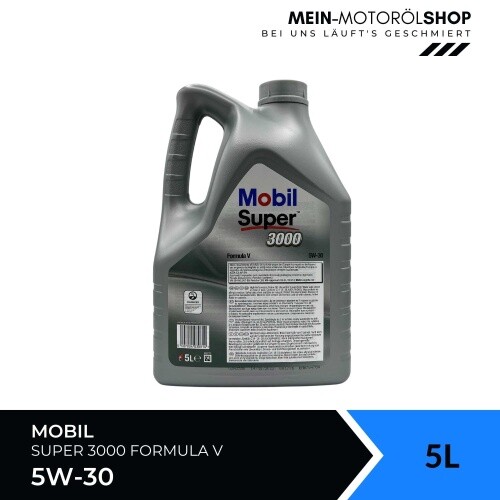 Mobil Super 3000 Formula V 5W-30 5 Liter | eBay