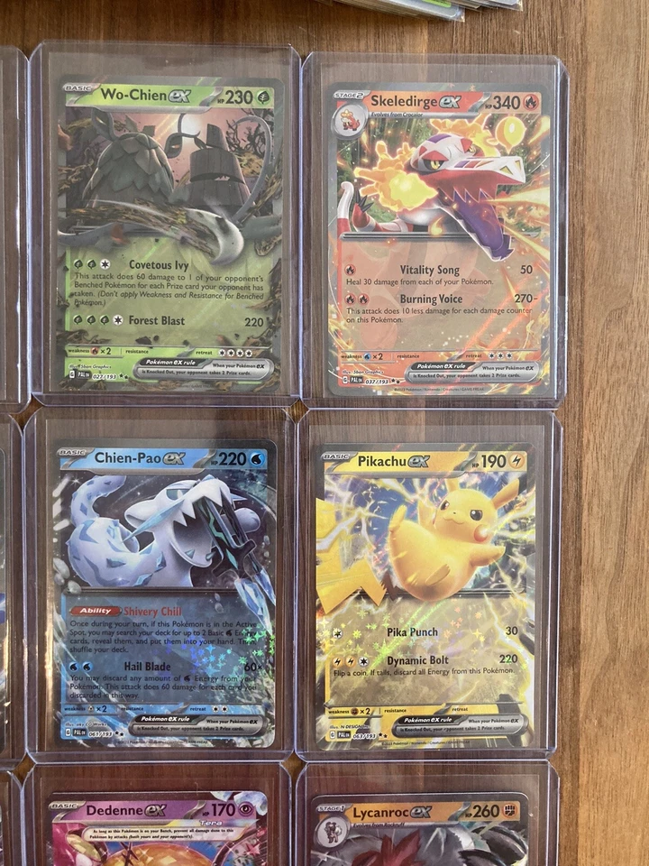 Pokémon TCG - SV02 PALDEA EVOLVED - COMPLETE Set 1-193! All 17 EX Included ! - - Image 3 of 4