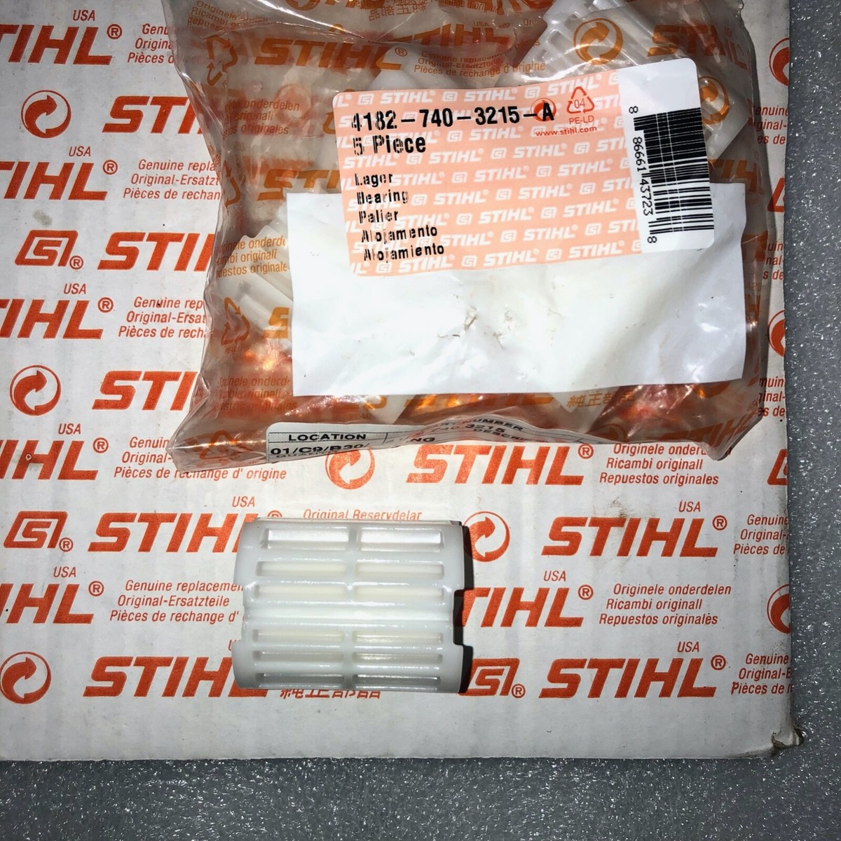 1- STIHL HT103 HT133 shaft bearing 4182 740 3215 OEM | eBay