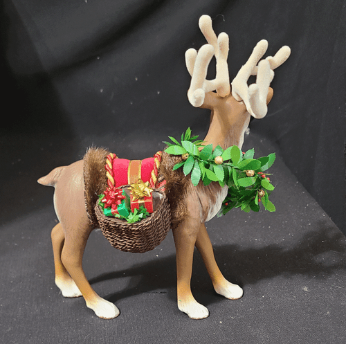 2016 Hallmark Keepsake Papá Noel's Reneer mesa central decorativa - Imagen 3 de 5
