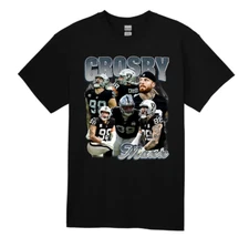 RAIDERS MADD MAXX CROSBY COLLAGE T-SHIRTS NEW RELEASE SM-4XL!