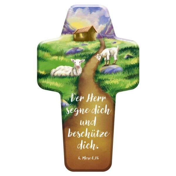 Kinderkreuz "Der Herr segne dich und beschütze dich" (*NEU*)(*UVP 12,99 €)