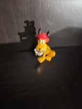 Disney Firefighter Pluto 2.5" figure/cake topper w/ pail & fireman's hat ☆#220