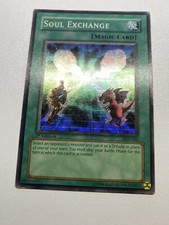 Yugioh Soul Exchange 1st Edition Super Rare SDJ-041 HP