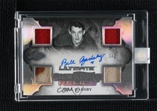 2016-17 Leaf Ultimate Silver Spectrum 1/2 Bill Gadsby #SR-BG1 Auto HOF 0c3
